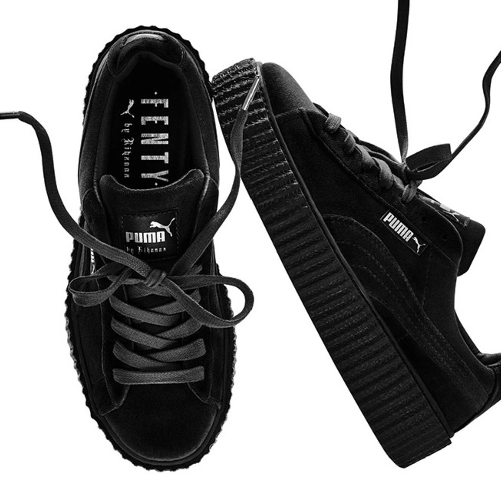 Puma x Fenty Black Velvet Creepers